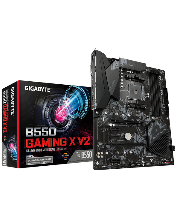 Gigabyte B550 Gaming X V2 AMD B550 Emplacement AM4 ATX