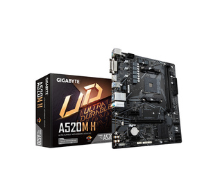 Gigabyte A520M H carte mère AMD A520 Emplacement AM4 micro ATX