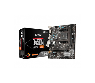 MSI B450M-A PRO MAX carte mère AMD B450 Emplacement AM4 micro ATX