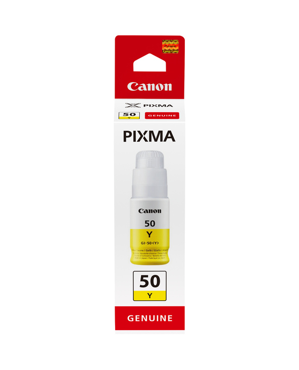 Canon GI-50 Y, haut rendement, bouteille d'encre, Jaune