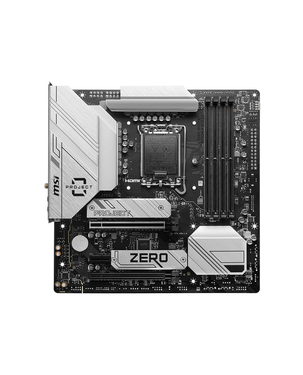 MSI B760M PROJECT ZERO carte mère Intel B760 LGA 1700 micro ATX