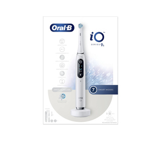 Oral-B iO 9S Adulte Brosse à dents rotative oscillante Blanc