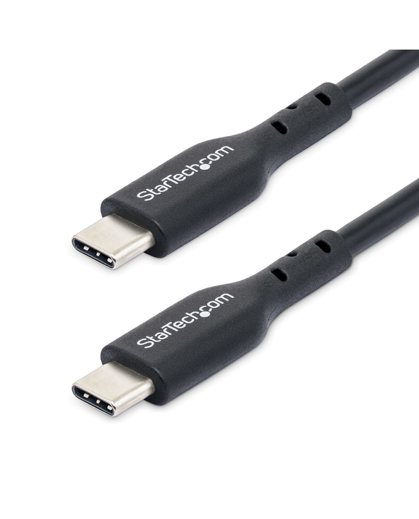 StarTech.com Chargeur USB-C de 2m, Câble USB-C, Cordon de Recharge USB 2.0 Type-C pour Ordinateur Portable, Câble de Chargement,