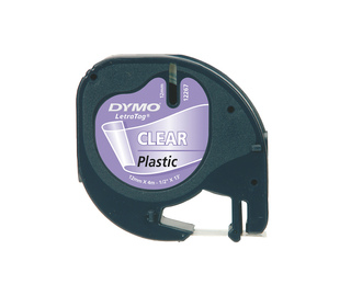 DYMO Étiquettes en plastique  LetraTag - 12 mm