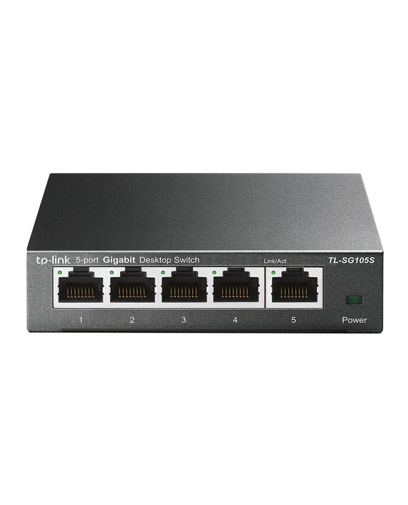 TP-Link TL-SG105S commutateur réseau Non-géré Gigabit Ethernet (10/100/1000) Noir