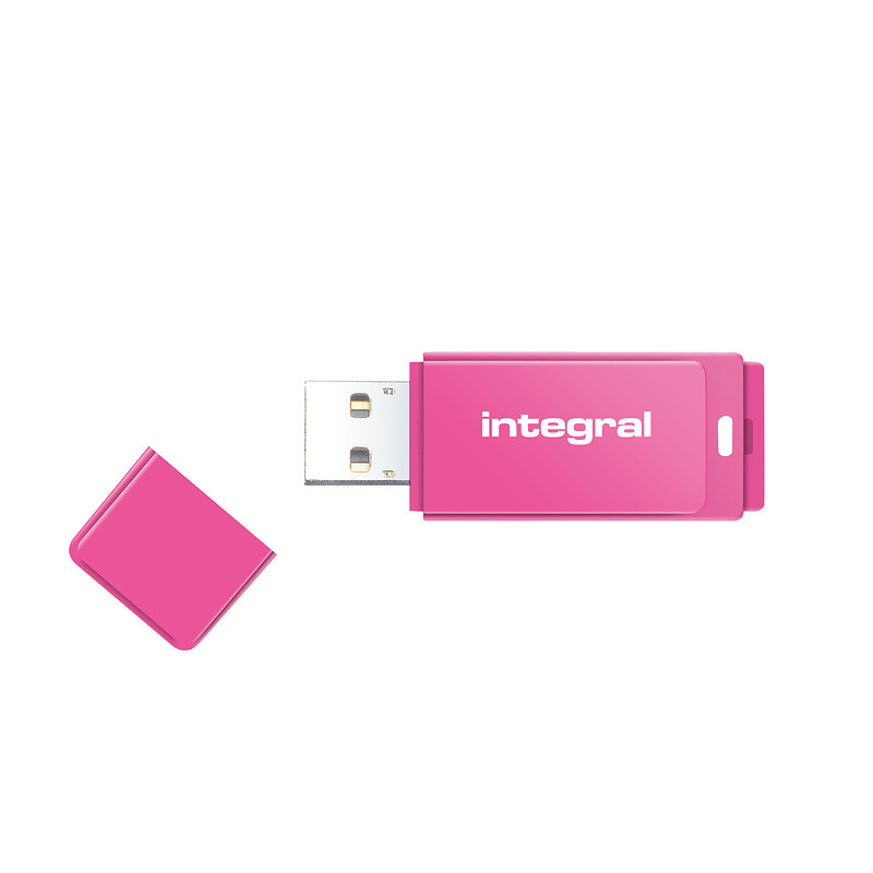 Integral 16GB USB2.0 DRIVE NEON PINK lecteur USB flash 16 Go USB Type-A 2.0 Rose