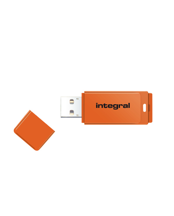 Integral 32GB USB2.0 DRIVE NEON ORANGE lecteur USB flash 32 Go USB Type-A 2.0