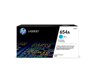 HP 654A toner cyan authentique LaserJet