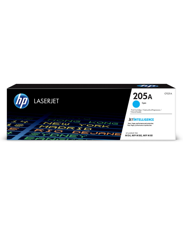 HP 205A toner LaserJet Cyan authentique