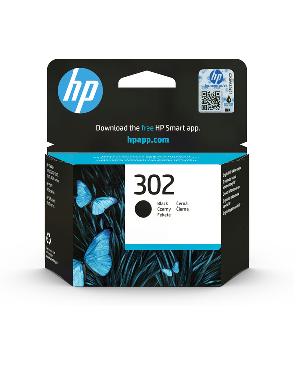 HP 302 Cartouche d’encre noire authentique