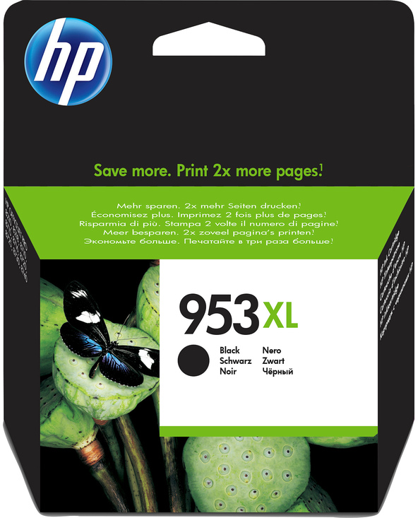 HP 953XL Cartouche d’encre noire grande capacité authentique