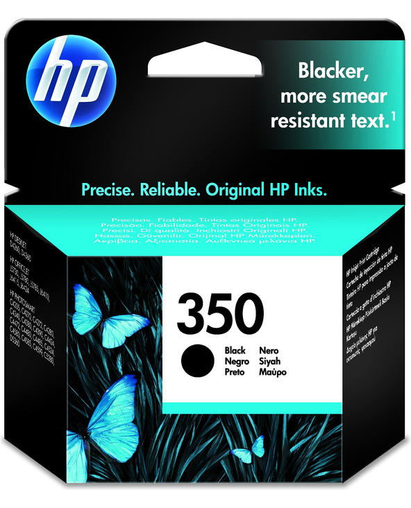 HP 350 cartouche d'encre noir authentique