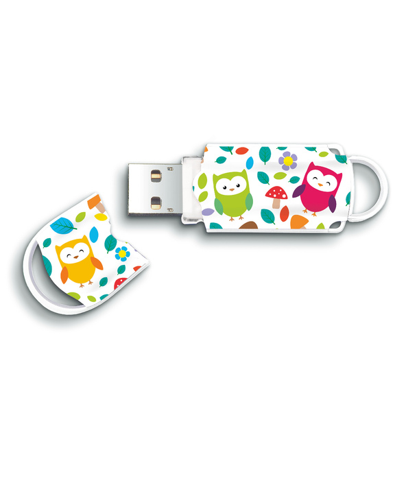 Integral 16GB USB2.0 DRIVE XPRESSION OWLS lecteur USB flash 16 Go USB Type-A 2.0 Multicolore