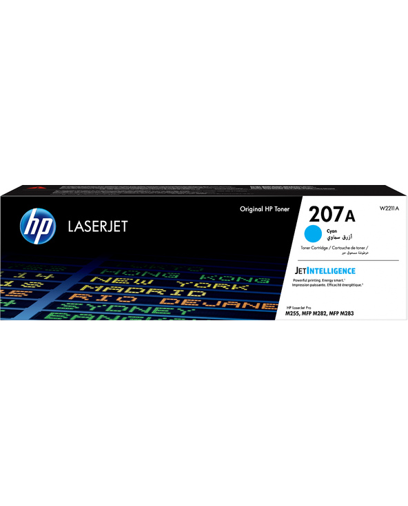 HP Toner cyan LaserJet 207A authentique