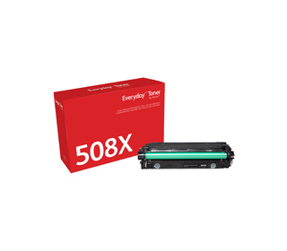 Everyday Toner Noir  de Xerox compatible avec HP 508X (CF360X/ CRG-040HBK), Grande capacité