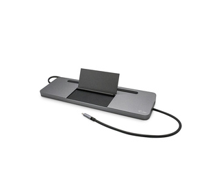 i-tec Metal USB-C Ergonomic 4K 3x Display Docking Station + Power Delivery 85 W