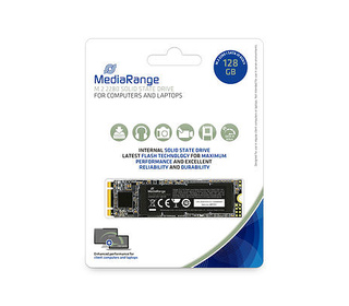 MediaRange MR1021 disque SSD M.2 128 Go Série ATA III 3D TLC NAND