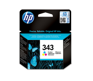 HP 343 cartouche d'encre trois couleurs authentique