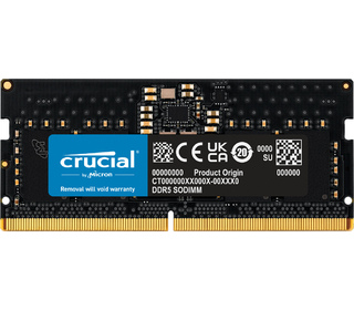 Crucial CT8G52C42S5 module de mémoire 8 Go 1 x 8 Go DDR5 5200 MHz ECC