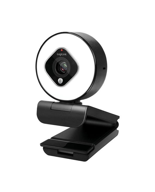 LogiLink UA0384 webcam 2 MP 1920 x 1080 pixels USB 2.0 Noir, Blanc