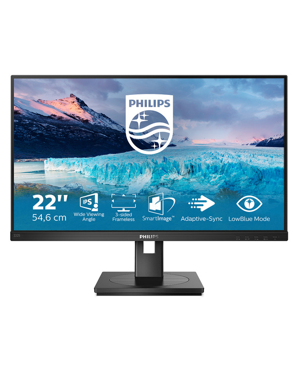 Philips S Line 222S1AE/00 21.5" LCD Full HD 4 ms Noir