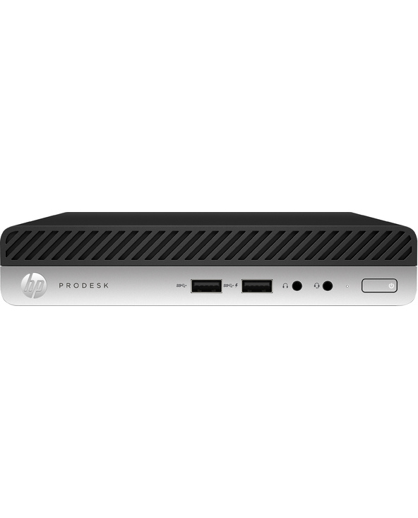 HP ProDesk 400 G5 Mini PC I3 8 Go 256 Go Windows 10 Pro Noir, Argent