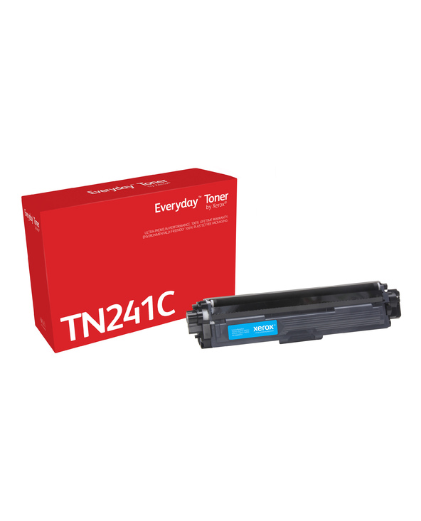 Everyday Toner Cyan  de Xerox compatible avec Brother TN241C, Capacité standard