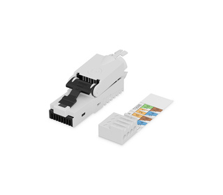 Digitus Connecteur RJ45 pour montage sur site, CAT 6A
