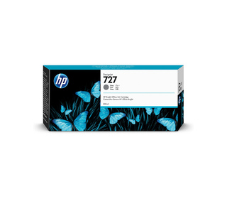 HP 727 cartouche d'encre DesignJet grise, 300 ml