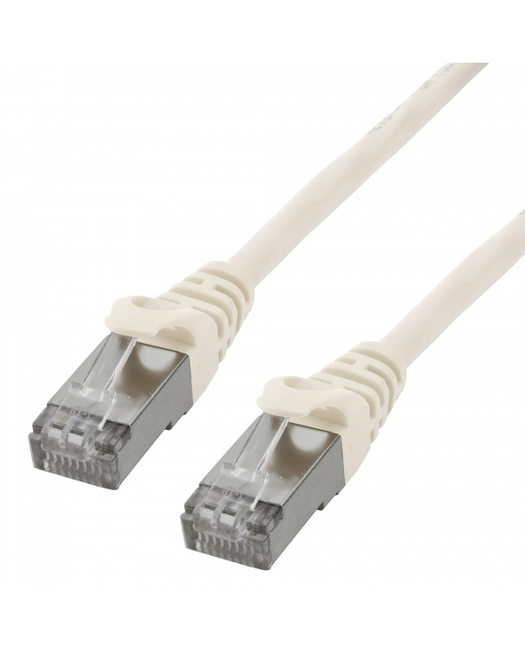 MCL FTP6-0.5M/W câble de réseau Blanc 0,5 m Cat6 F/UTP (FTP)