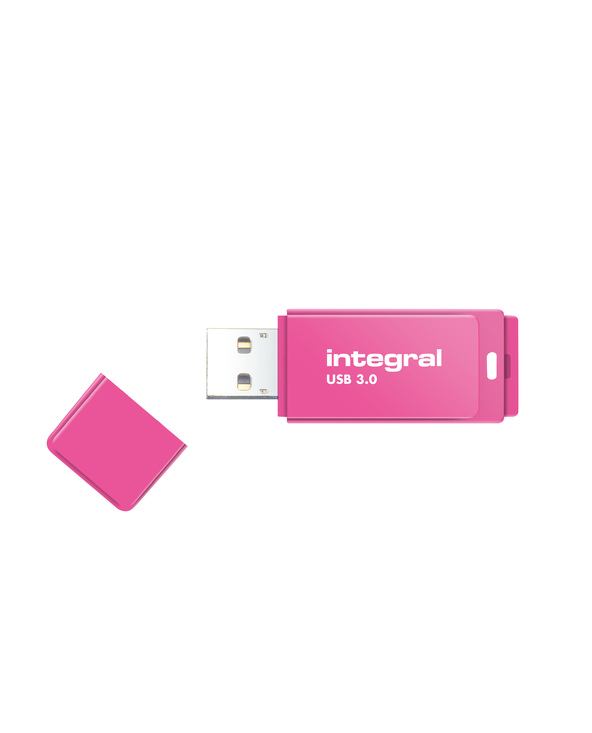 Integral 64GB USB3.0 DRIVE NEON PINK UP TO R-100 W-30 MBS lecteur USB flash 64 Go USB Type-A 3.2 Gen 1 (3.1 Gen 1) Rose Integral 64GB USB3.0 DRIVE NEON PINK UP TO R-100 W-30 MBS lecteur USB flash 64 Go USB Type-A 3.2 Gen 1 (3.1 Gen 1) Rose
