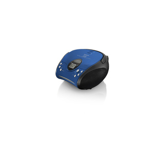 Lenco SCD-24 Numérique FM Noir, Bleu