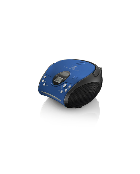 Lenco SCD-24 Numérique FM Noir, Bleu