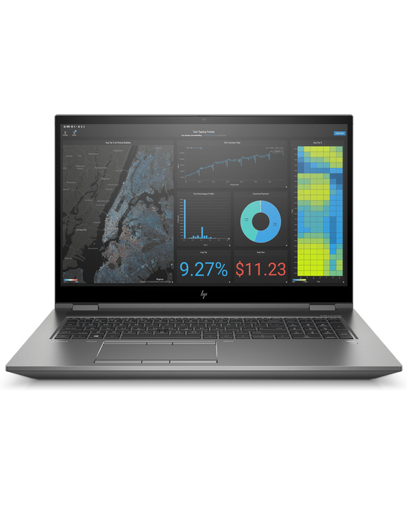 HP ZBook Fury 17 G7 17.3" I7 16 Go Gris 256 Go