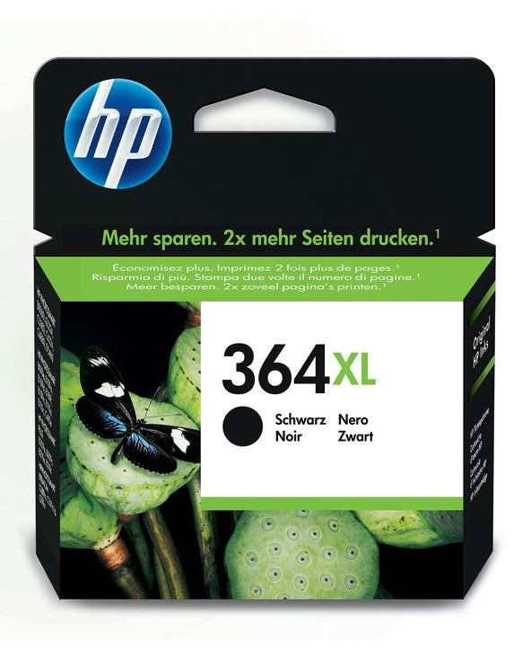 HP 364XL cartouche d'encre noir grande capacité authentique