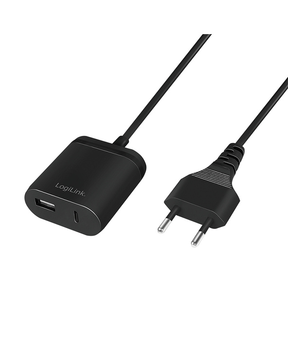 LogiLink PA0256 chargeur d'appareils mobiles Universel Noir Secteur Intérieure