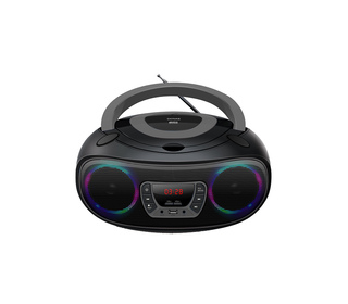Denver TCL-212BT GREY Lecteur de CD Lecteur CD portable Noir, Gris