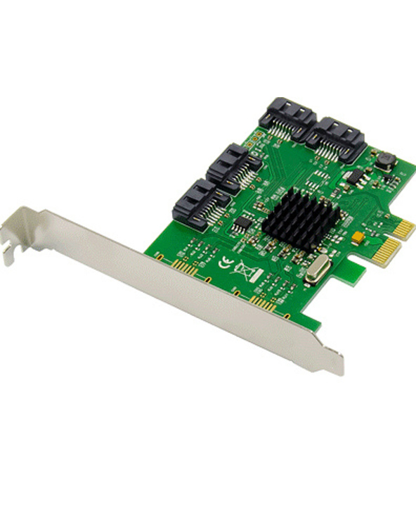 Dawicontrol PCI Card PCI-e DC-614e RAID 4Kanal SATA6G Retail contrôleur RAID PCI Express 2.0 6 Gbit/s