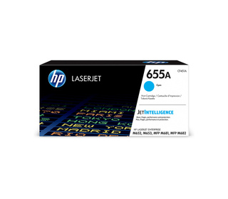 HP 655A Toner LaserJet cyan authentique