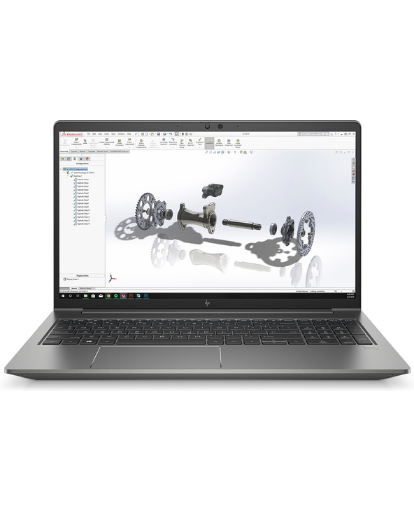 HP ZBook Power G7 15.6" I7 8 Go Argent 256 Go