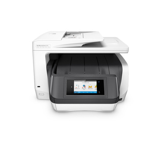 HP OfficeJet Pro Imprimante tout-en-un 8730, Couleur, Imprimante pour Domicile, Impression, copie, scan, fax, Chargeur automatiq