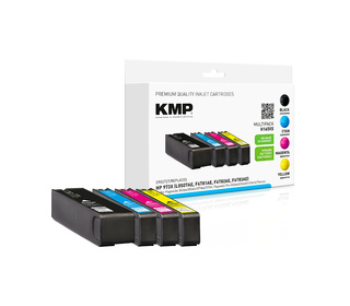 KMP 1752,4005 Cartouche de toner 4 pièce(s) Compatible Noir, Cyan, Magenta, Jaune