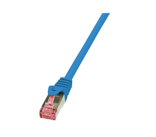 LogiLink 0.5m Cat.6 S/FTP câble de réseau Bleu 0,5 m Cat6 S/FTP (S-STP)