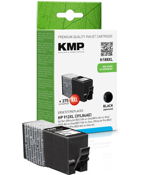 KMP SINGLEPACK H188XL cartouche d'encre 1 pièce(s) Compatible Noir