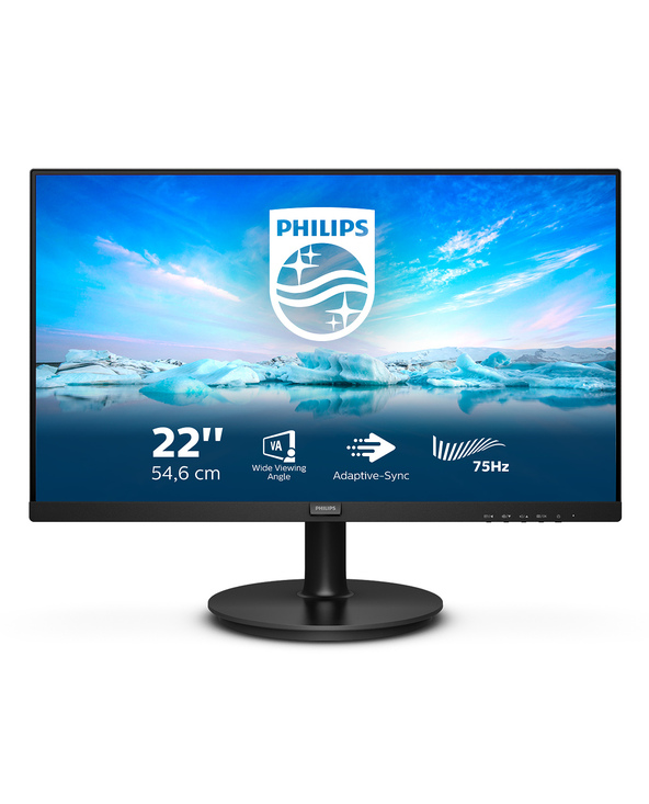 Philips V Line 222V8LA/00 21.5" LCD Full HD 4 ms Noir