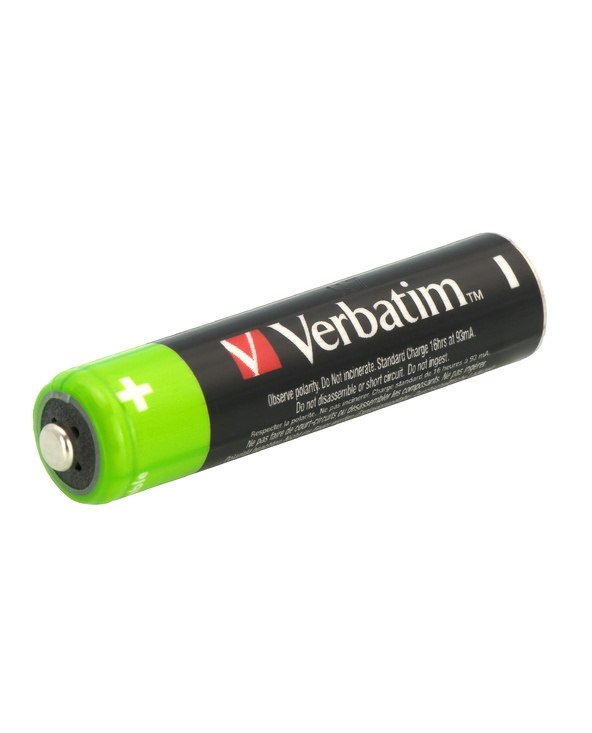 Verbatim 49514 pile domestique Batterie rechargeable AAA Hybrides nickel-métal (NiMH)