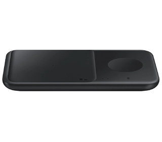 Samsung EP-P4300TBEGEU chargeur d'appareils mobiles Écouteurs, Smartphone, Smartwatch Noir Recharge sans fil Charge rapide Intér