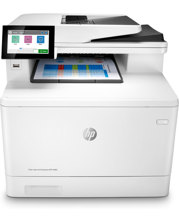 HP Color LaserJet Enterprise Imprimante multifonction couleur LaserJet Enterprise M480f, Couleur, Imprimante pour Entreprises, I