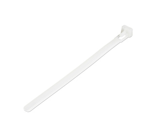 StarTech.com Colliers de Serrage Réutilisables 15 cm Blancs - Largeur 7 mm - Diam. faisceau 35 mm - Résistance traction 22 kg - 