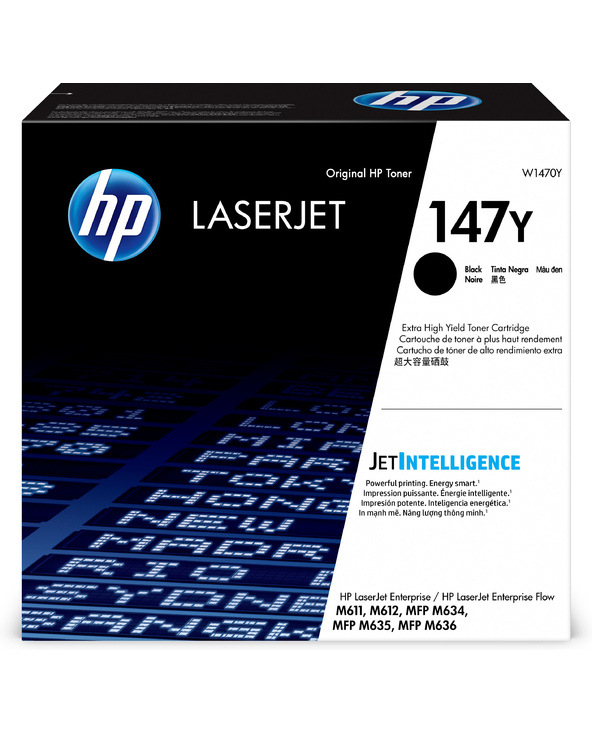 HP Toner noir extra grande capacité LaserJet authentique 147Y
